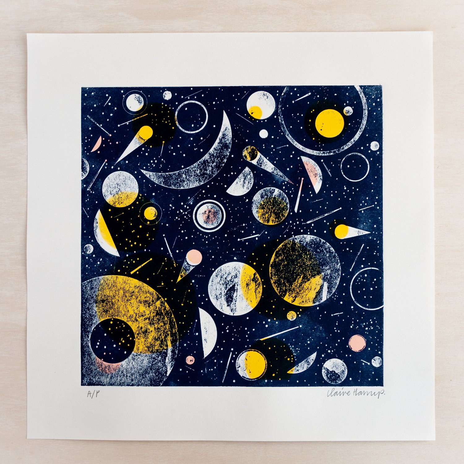 Space - An Original Print ( artists proof)
