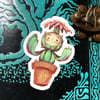 Li'l Cactus Sticker