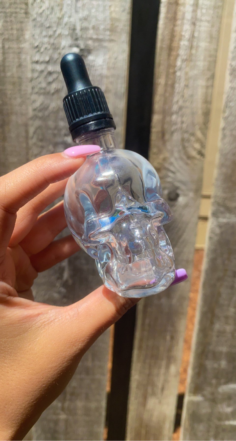 Custom skull facial/body oil droppers *READ DESCRIPTION 