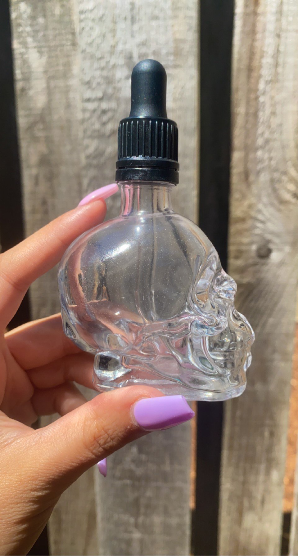 Custom skull facial/body oil droppers *READ DESCRIPTION