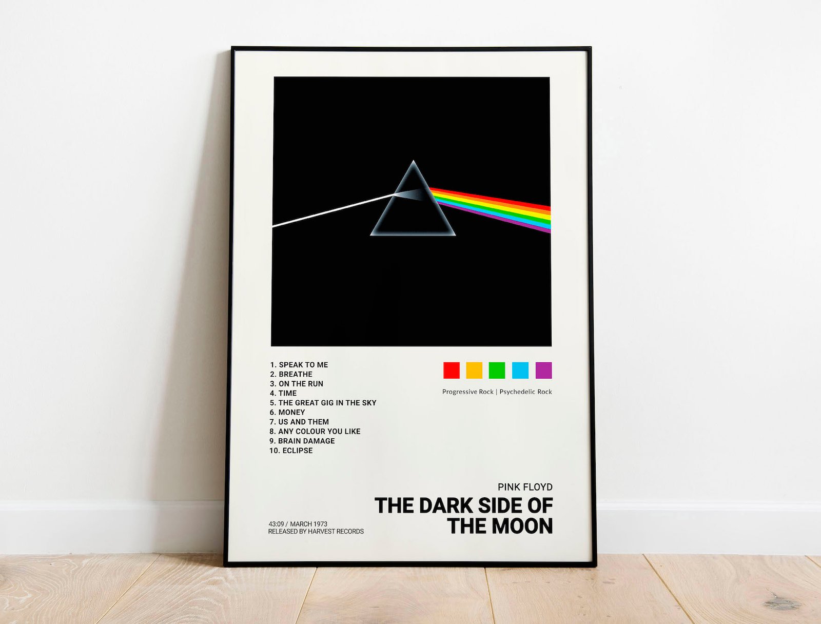Pink Floyd Back Catalogue Painted Women HD Framed Canvas Wall Art Picture  Print | eBay