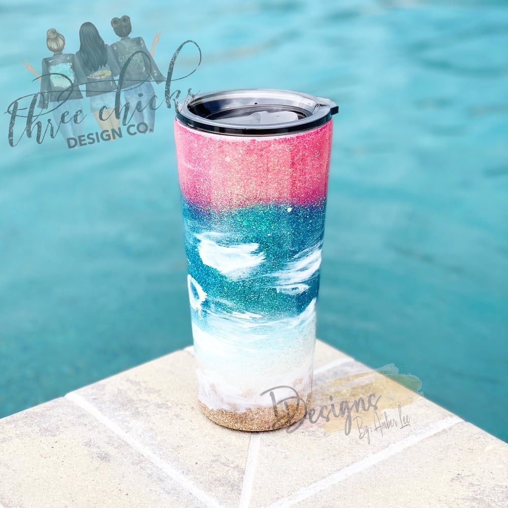 Image of Beach wave tumblers