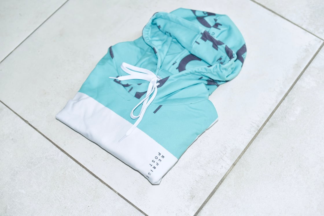 Image of Reprise X ROR - Teal Hoodie