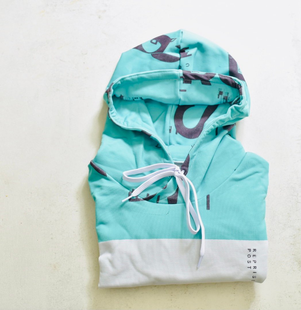 Image of Reprise X ROR - Teal Hoodie