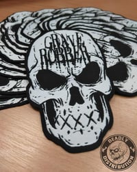 Image 1 of GRAVE ROBBER "SKULL" PATCH 