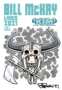 Image of Lines 2021 Kim Chibi Sketch