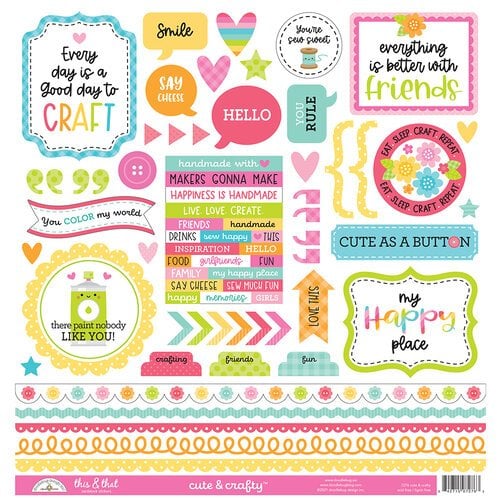 Image of Doodlebug | Cute & Crafty 12x12 Kit 