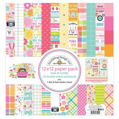 Image of Doodlebug | Cute & Crafty 12x12 Kit 