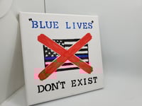 Blue Lives painting