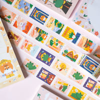 Image 1 of Set of 2 washi tapes Love from Japan & Yokoso
