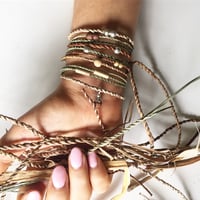 Image 1 of Grass bracelets market trio