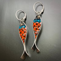 Image 2 of Poppy Fish Earrings