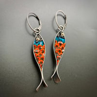 Image 1 of Poppy Fish Earrings