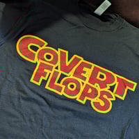 NEW Covert Flops OG 2 color logo T-Shirt