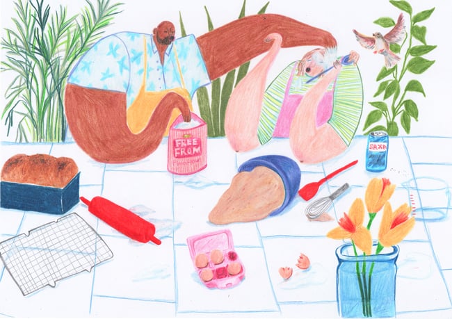 Custom Wonky Art Portrait