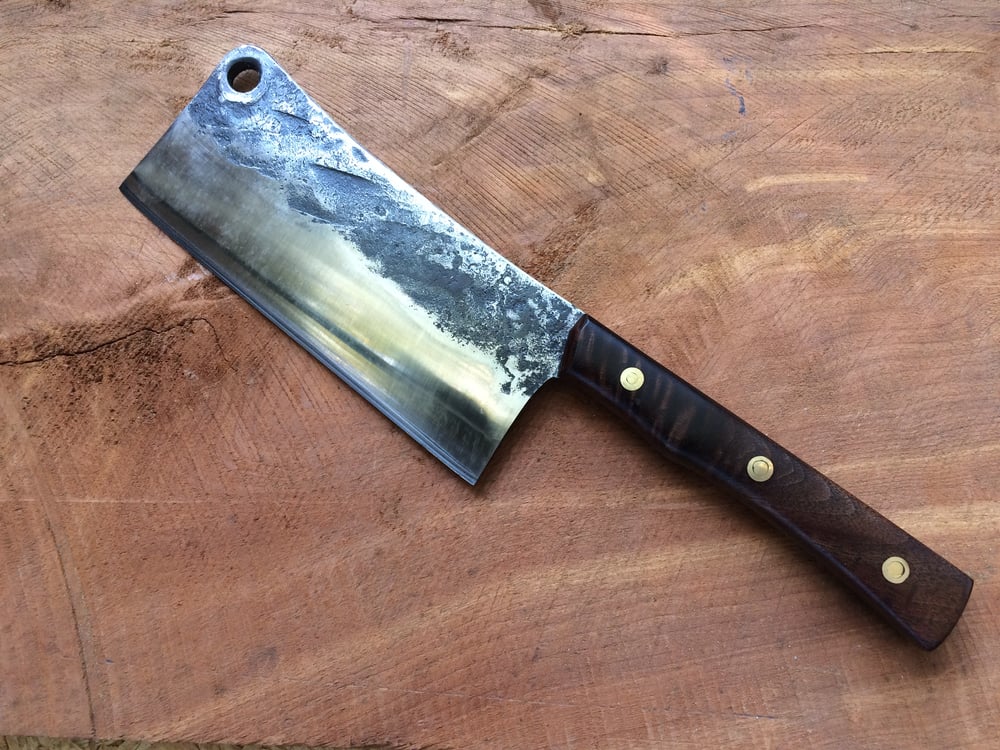 Image of Hand Forged Crucible CPM 3V Tool Steel Professional Cleaver