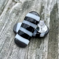 Image 1 of Black, Gray, and White Bars