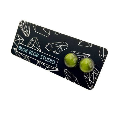 Image of Mossy Green Studs