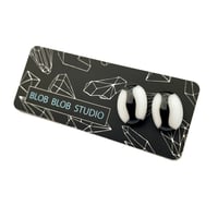 Image 2 of White and Black Studs