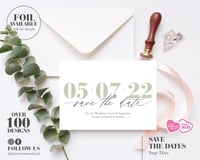 Image 2 of Simple Modern Save the Date