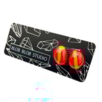 Image 2 of Red and Green Studs