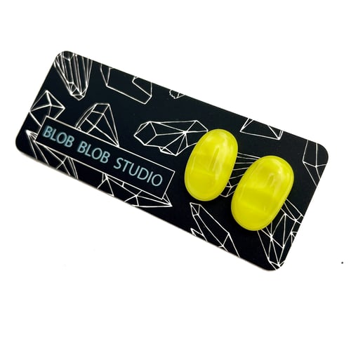 Image of Lemon and Clear Studs