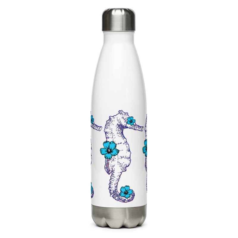 Image of Sea Horse Stainless Steel Water Bottle