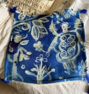 Image of Blue Fairy Pillow Merino Wool-cover only [no insert]