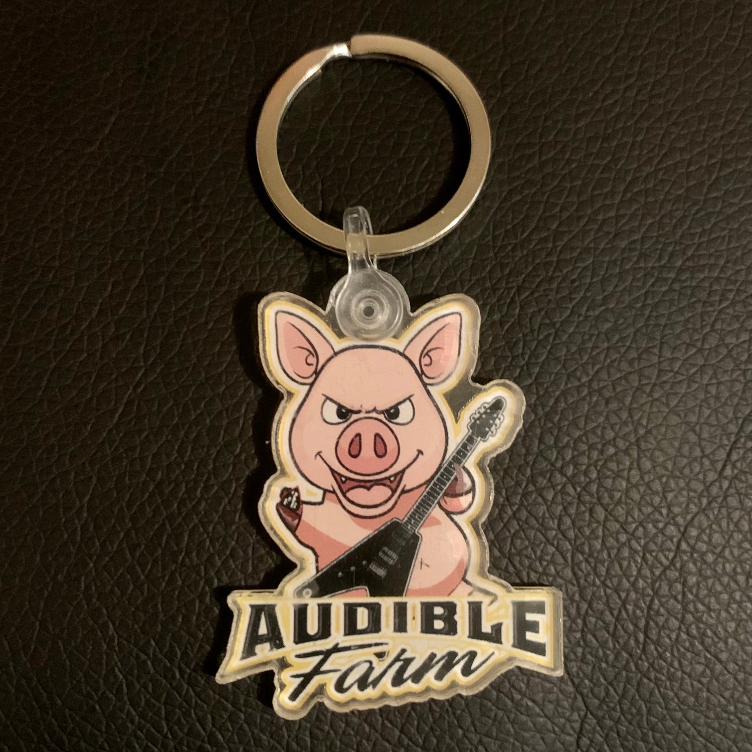 Audible Farm Keychain