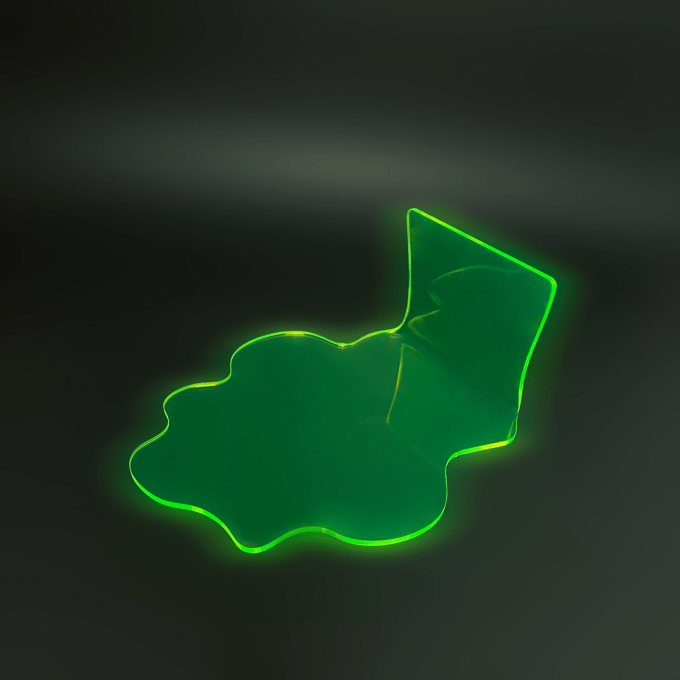 Image of neon bookend