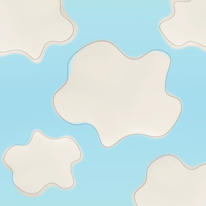 Image of milky coaster