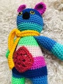 Bernie the Bear Crocheted Soft Toy
