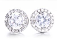 Image 5 of Round Stud Earrings 
