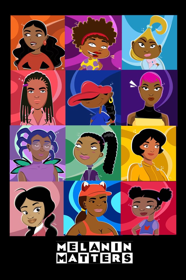 Black Women In Cartoons | The Art of Hippy Potter Black Women In Cartoons | The Art of Hippy Potter