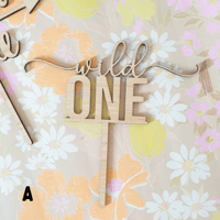 Image 2 of Wild One Topper