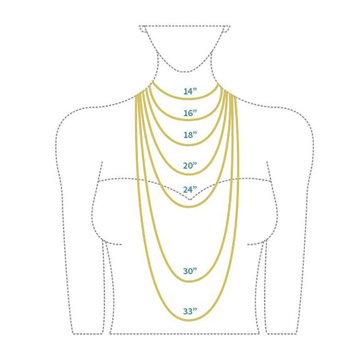Image of Silver necklace with 9ct gold beads