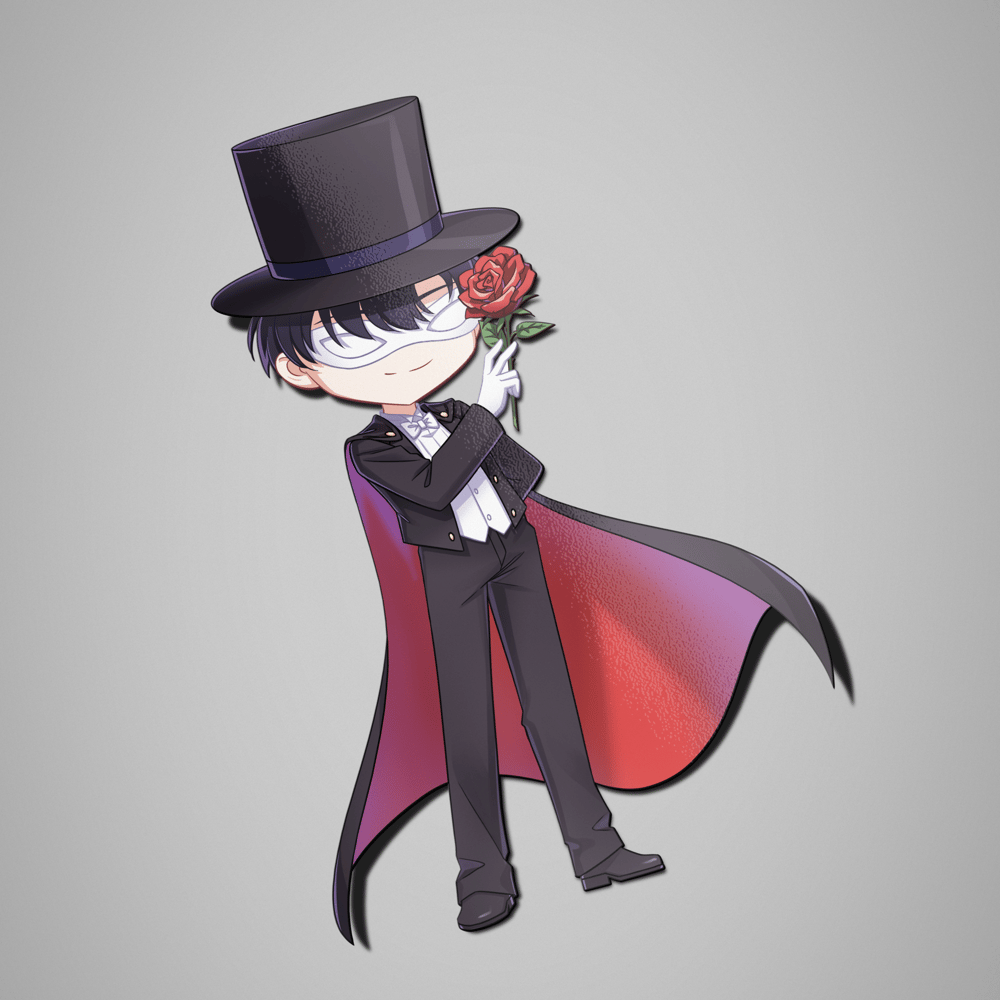 Image of Chibi Tuxedo Mask!