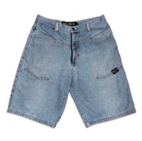 Image 1 of (33”) Reliq Denim Double Pocket Jorts