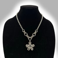 Image 1 of Metal Starfishes Necklace