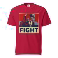 Image 4 of Trump Shooting Fight Pop Art - Unisex garment-dyed heavyweight t-shirt