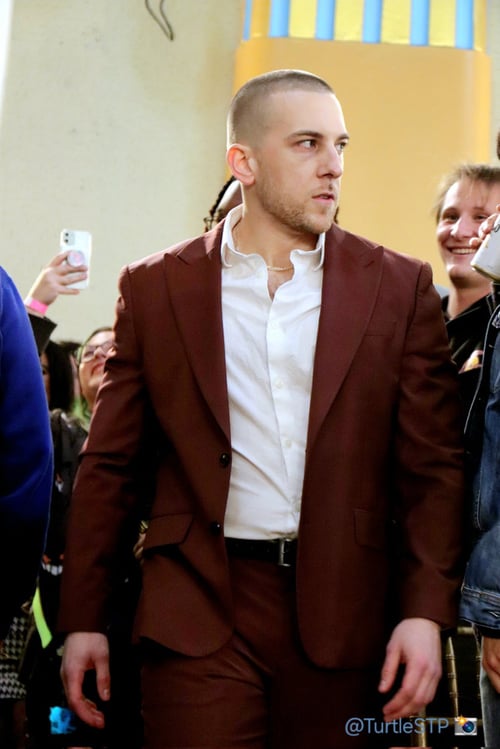 Image of Burgundy Suit