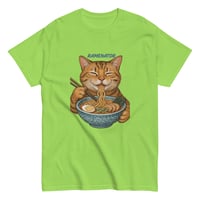 Image 10 of Unisex classic tee, Ramenator Cat T-Shirt | Funny Ramen Cat Graphic Tee