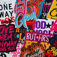 10pc Christian Saying