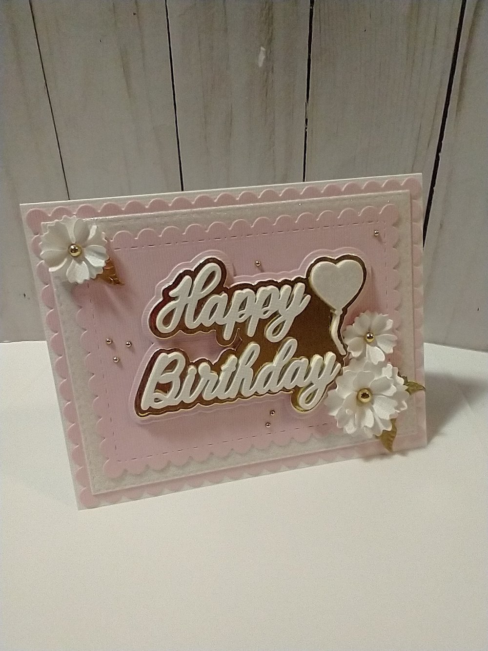 Image of "Happy Birthday" Layered Word