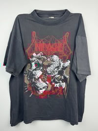 Image 1 of 1991 Unleashed Where no life dwells German tour shirt 