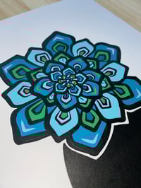 Image 2 of 'Serene Succulent' Print