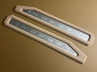1964 IMPALA SS LOWER DOOR PANEL OVERLAYS WITH LED UNWRAPPED 