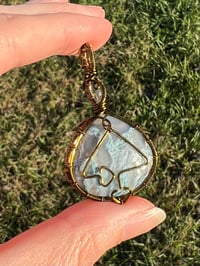 Image 3 of Of The Trees Moss Agate Pendant