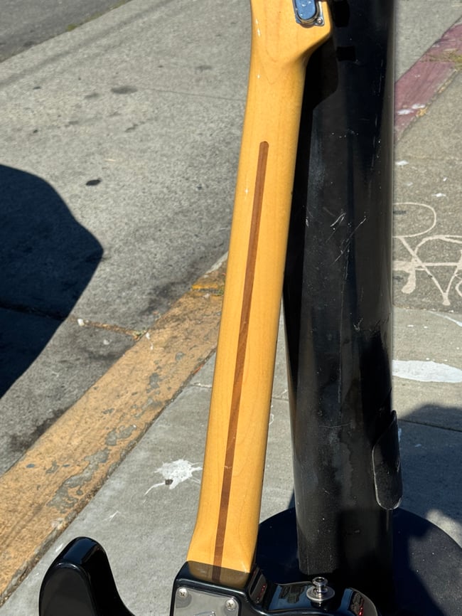 1978 Fender Telecaster Black w/Fender Hard Shell Case