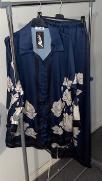 Image 1 of Flower Silk co ord 